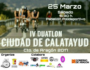 IV Duatlón Ciudad de Calatayud - Cto. de Aragón de Duatlón 2017
