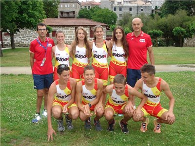 Las selecciones de Aragón Absoluta y Cadete acaban undécimas en sus respectivos campeonatos