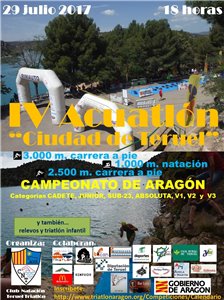 IV Acuatlón Ciudad de Teruel - Cto. Aragón Acuatlón 2017
