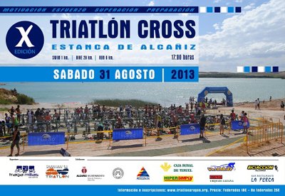La décima edición del Triatlón Cros de Alcañiz llega este fin de semana
