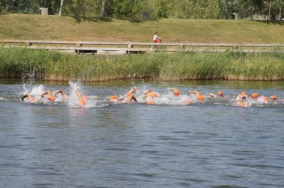 Doblete del BAZ Triatlón Cierzo en el III Triatlón Cros Grupo Ciempiés