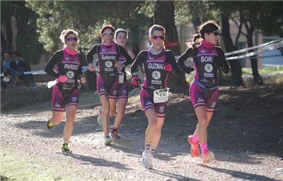 A.O.C. Tragamillas Alcañiz y Octavus Triatlón – Skoda Zaratecno campeones de Aragón de Duatlón Cros por Equipos
