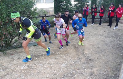 Daniel Ejarque y Maialen Pérez inauguran en Híjar el palmarés del 2019