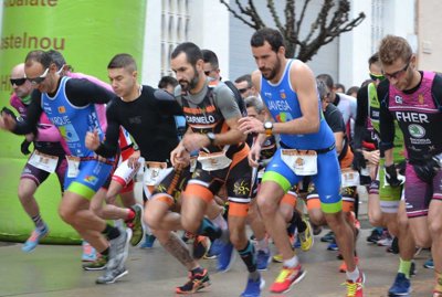Carlos Jávega  y Ester Ruiz inauguran en Híjar el palmarés individual de 2020.