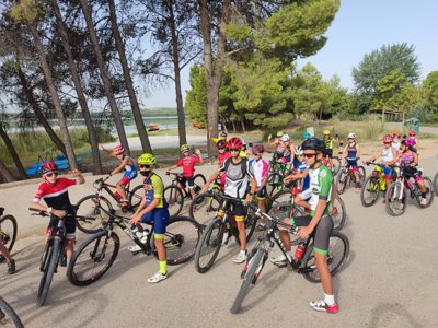 Las promesas del triatlón nacional se han dado cita en el Encuentro Nacional de Menores 2021 de Alcañiz