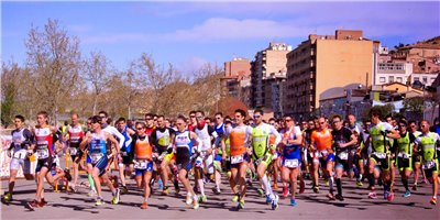 IV Duatlón Ciudad de Fraga. Campeonato de Aragón de Duatlón Sprint 2016.