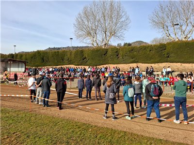 Jornada con escolares en Graus previa al Campeonato de España de Duatlón M.D.