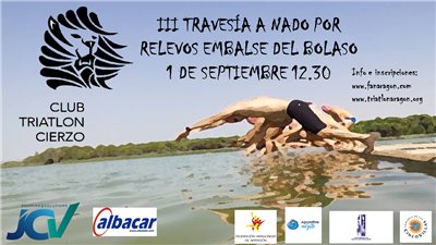 III Travesía a nado por relevos "Embalse del Bolaso"