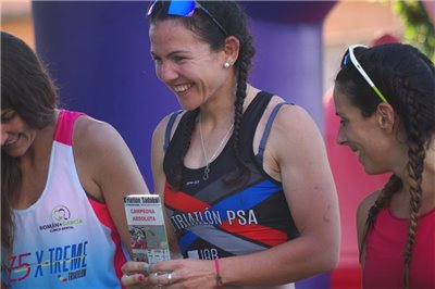 David Navarro y Ester Ruiz se proclaman campeones de la VIII Copa Aragonesa de Triatlón Cros