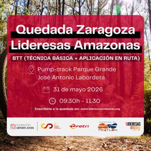 LIDERESAS ZARAGOZA - Sesión BTT 