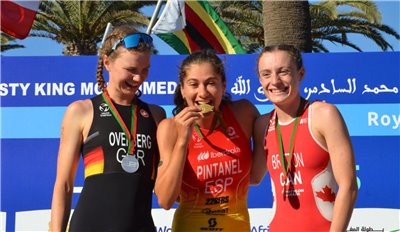 Triatletas internacionales aragoneses