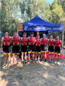 Campeonato de España de Triatlón por Autonomías 2025. Medalla de bronce en categoría cadete.