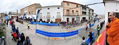 Millán y Conejos se proclamaron campeones de Aragón de Duatlón