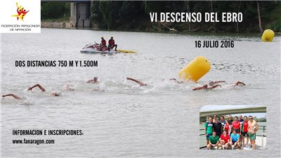 VI Descenso del Ebro (Zaragoza). Convenio FAN - FATRI