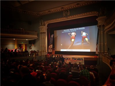 Emocionante y espectacular Gala del Triatlón celebrada en Tarazona