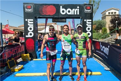 Gema Hernandez e Iñaki Martinez se imponen en un caluroso VII Monegrosman LD