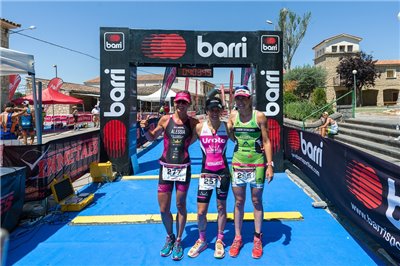 Gema Hernandez e Iñaki Martinez se imponen en un caluroso VII Monegrosman LD