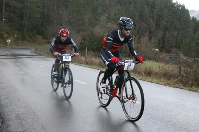 Miguel López y Yolanda Magallón campeones de Aragón de Triatlón de Invierno