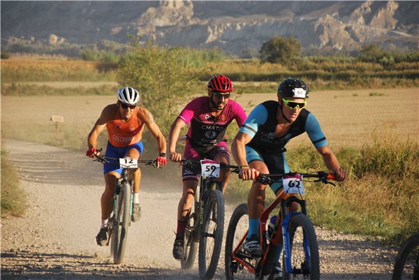 El Duatlón Solidario de Utebo protagonista de una emocionante Copa Aragonesa de Duatlón Cros