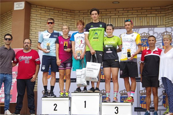 Jaime Martín y Yolanda Magallón primeros líderes de la XXII Copa Aragonesa de Duatlón Cros, Trofeo bilstein group