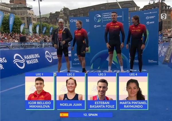 Debut de Marta Pintanel en las Series Mundiales de Triatlón