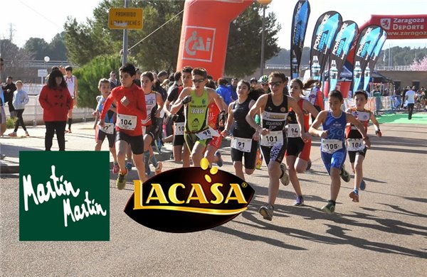 Lacasa y Martin Martín renuevan su colaboración con los Juegos Escolares de Triatlón