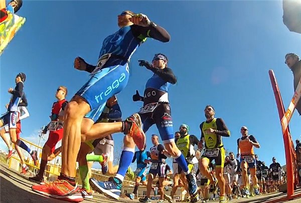 Por problemas de obras en carretera de Sena, el Duatlón de Fraga se celebrará el 27 de febrero